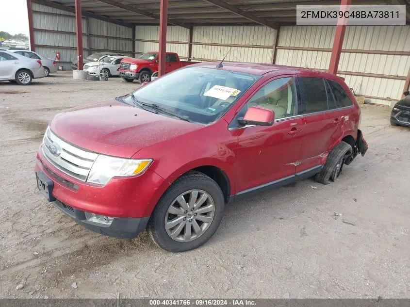 2008 Ford Edge Limited VIN: 2FMDK39C48BA73811 Lot: 40341766