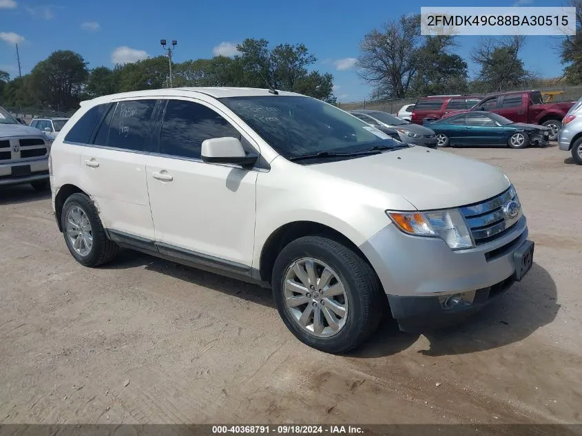 2008 Ford Edge Limited VIN: 2FMDK49C88BA30515 Lot: 40368791