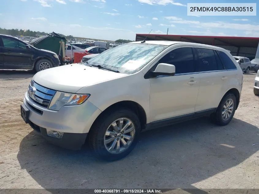 2008 Ford Edge Limited VIN: 2FMDK49C88BA30515 Lot: 40368791