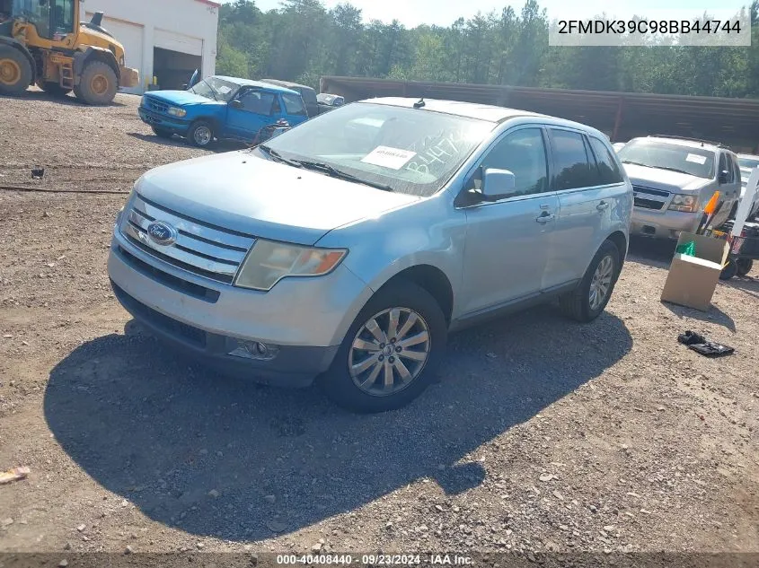 2FMDK39C98BB44744 2008 Ford Edge Limited