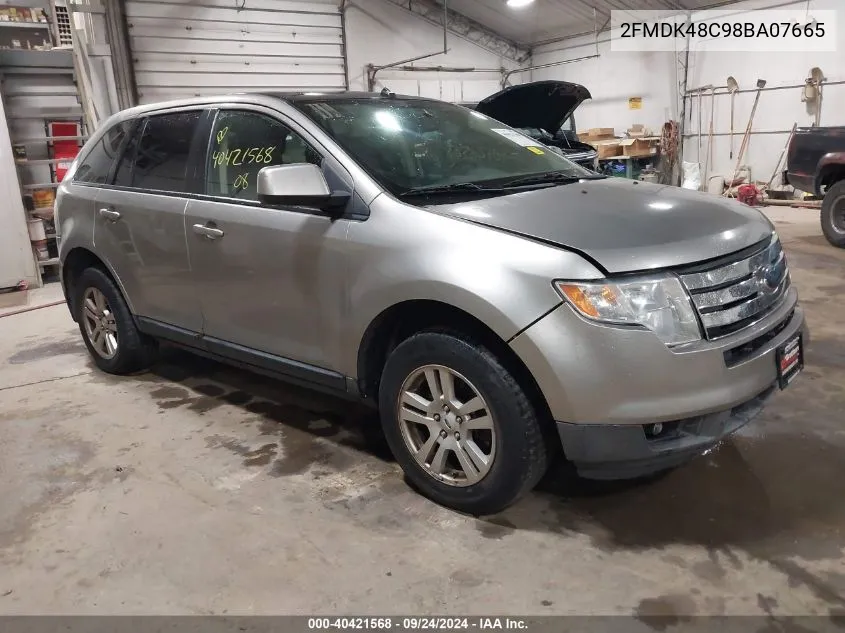 2008 Ford Edge Sel VIN: 2FMDK48C98BA07665 Lot: 40421568