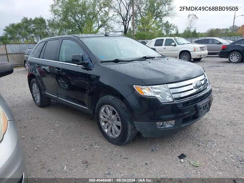 2008 Ford Edge Limited VIN: 2FMDK49C68BB09505 Lot: 40466461