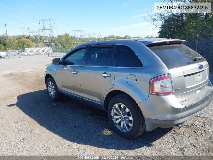 2FMDK49C188832495 2008 Ford Edge Limited