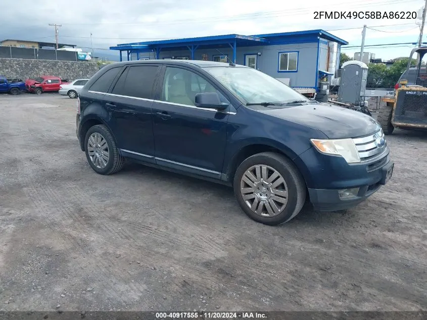 2FMDK49C58BA86220 2008 Ford Edge Limited