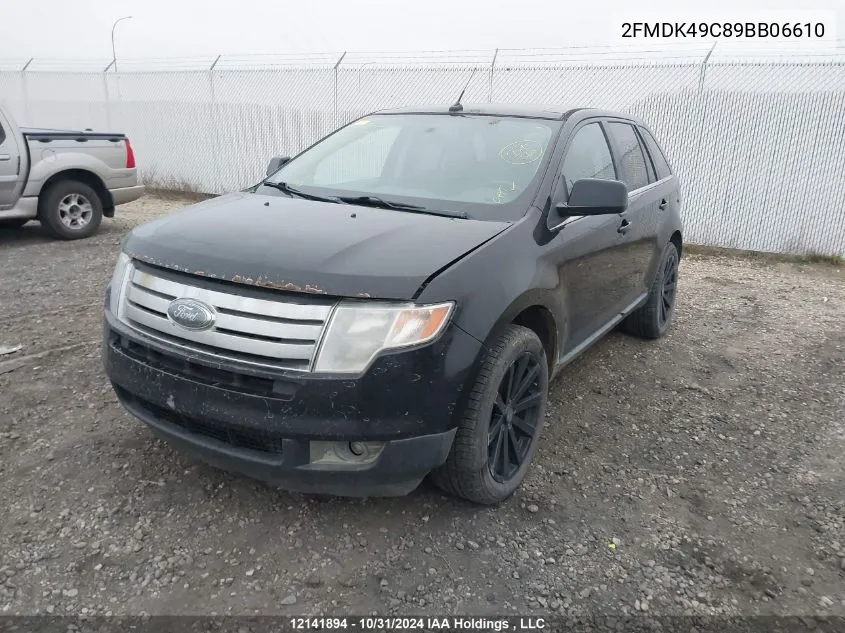 2009 Ford Edge Limited VIN: 2FMDK49C89BB06610 Lot: 12141894