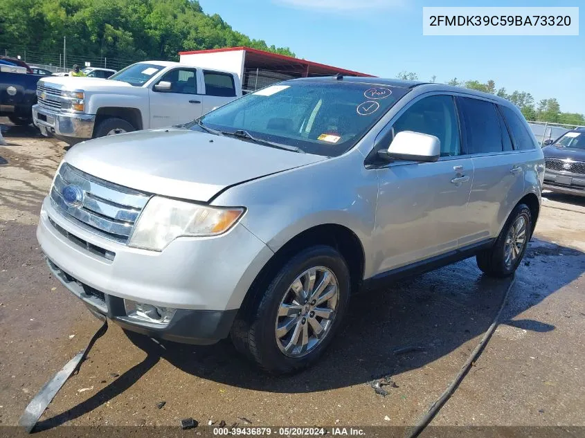 2009 Ford Edge Limited VIN: 2FMDK39C59BA73320 Lot: 39436879