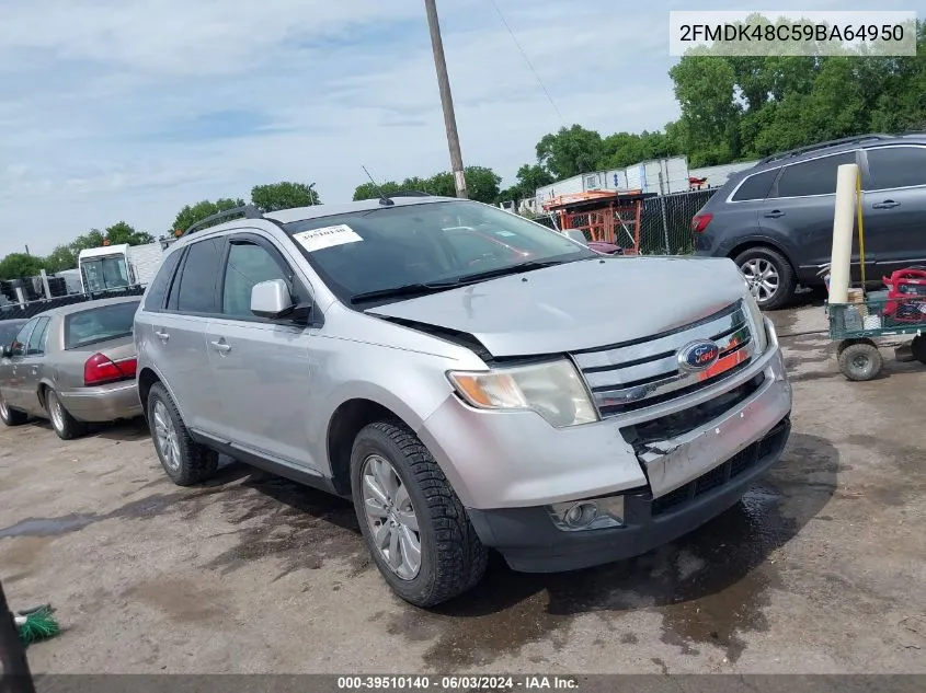 2FMDK48C59BA64950 2009 Ford Edge Sel