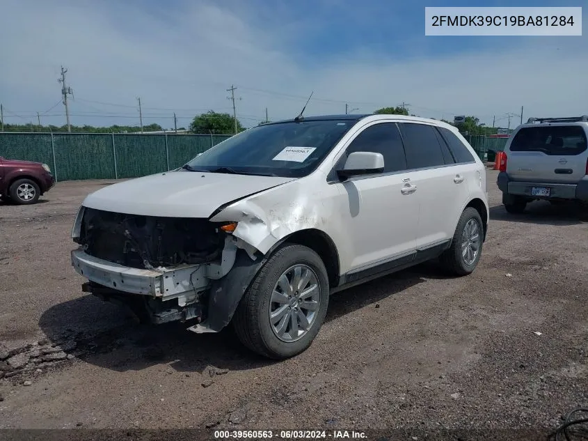 2FMDK39C19BA81284 2009 Ford Edge Limited