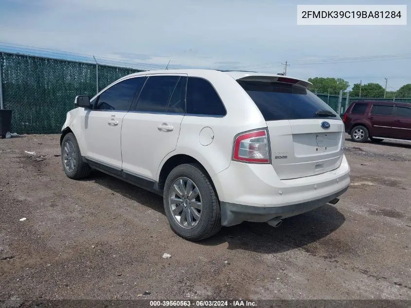 2FMDK39C19BA81284 2009 Ford Edge Limited