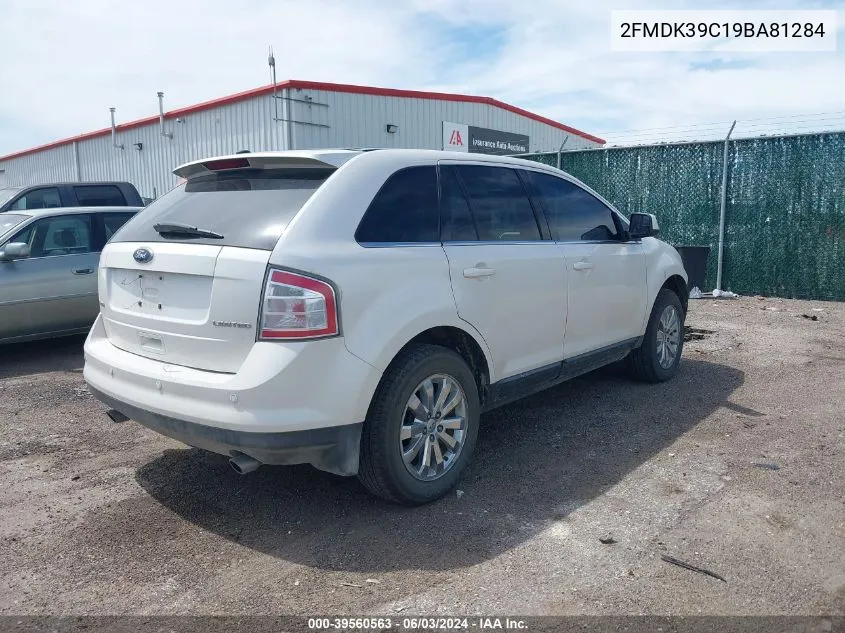 2FMDK39C19BA81284 2009 Ford Edge Limited