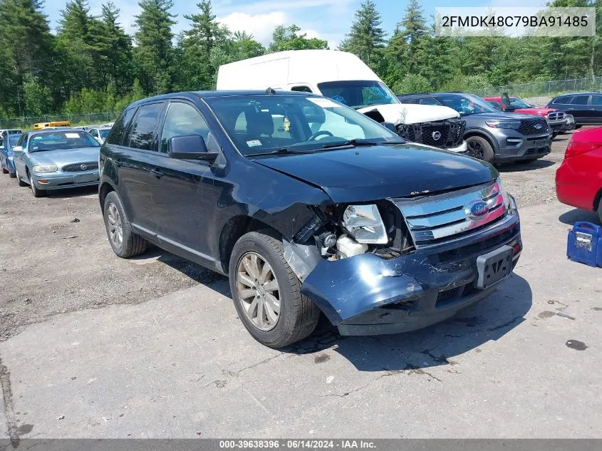 2009 Ford Edge Sel VIN: 2FMDK48C79BA91485 Lot: 39638396