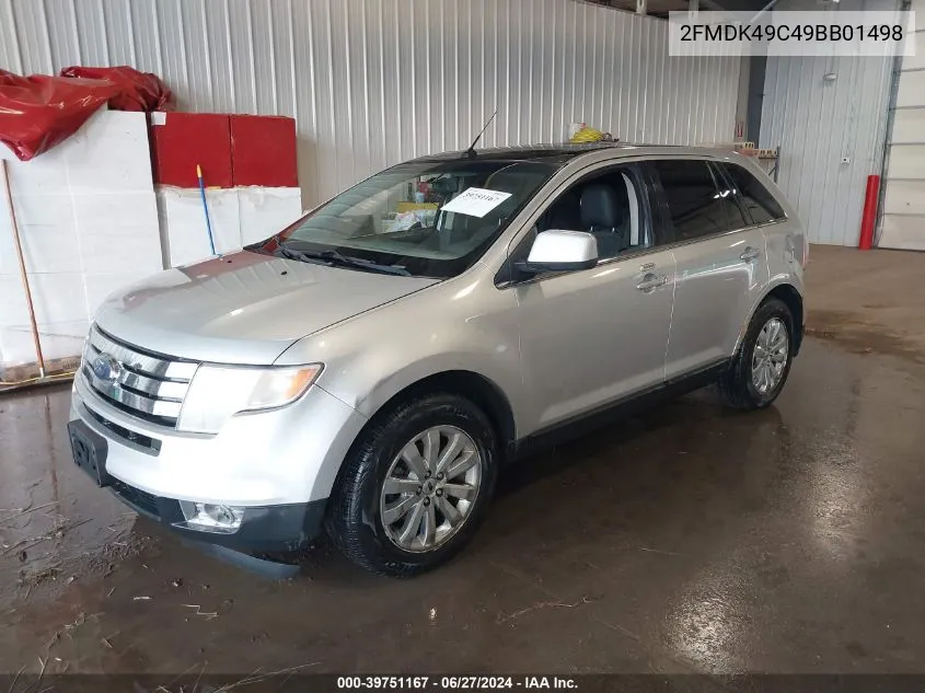 2FMDK49C49BB01498 2009 Ford Edge Limited