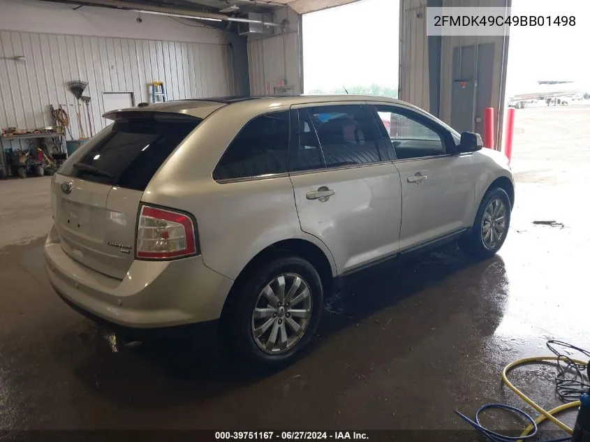 2FMDK49C49BB01498 2009 Ford Edge Limited