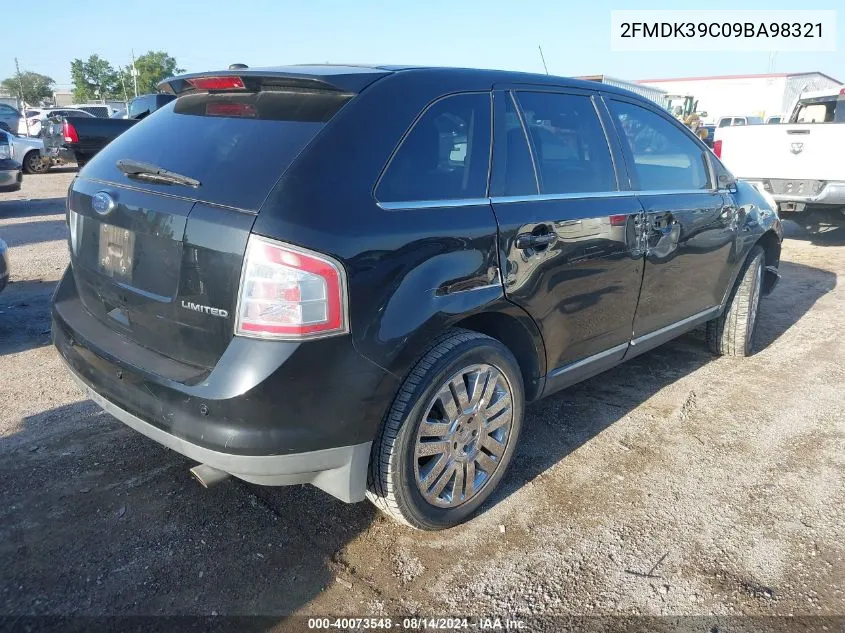 2FMDK39C09BA98321 2009 Ford Edge Limited