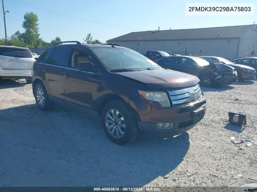 2FMDK39C29BA75803 2009 Ford Edge Limited