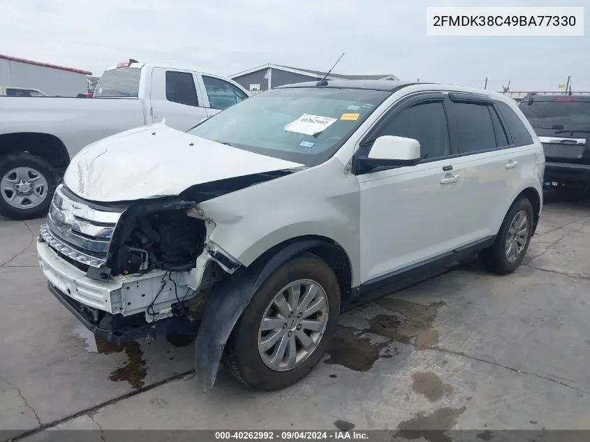 2FMDK38C49BA77330 2009 Ford Edge Sel