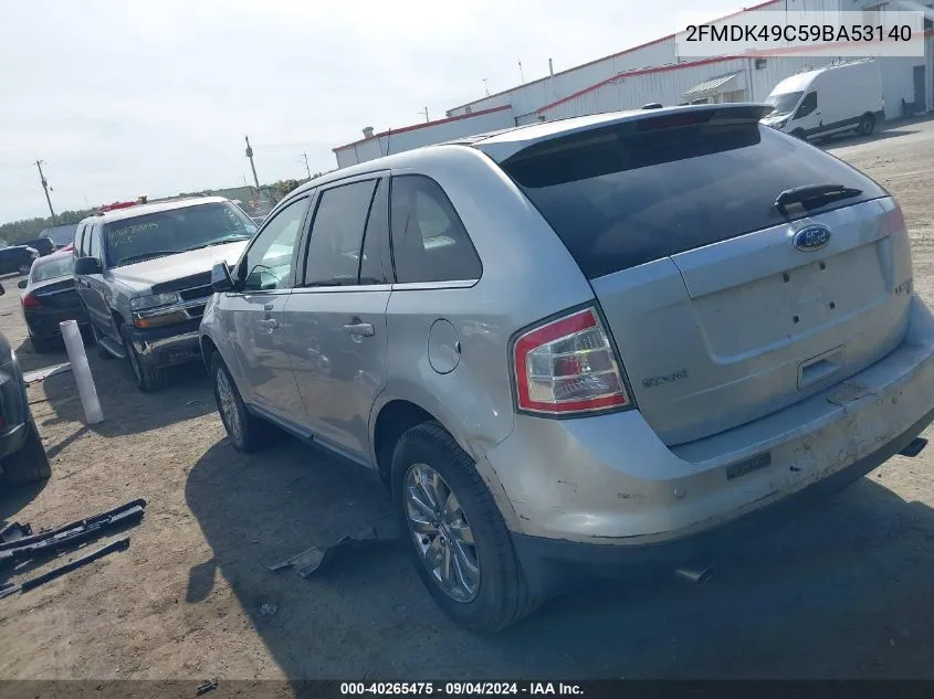 2FMDK49C59BA53140 2009 Ford Edge Limited