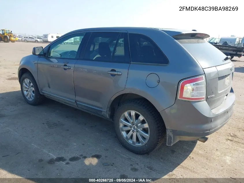 2FMDK48C39BA98269 2009 Ford Edge Sel