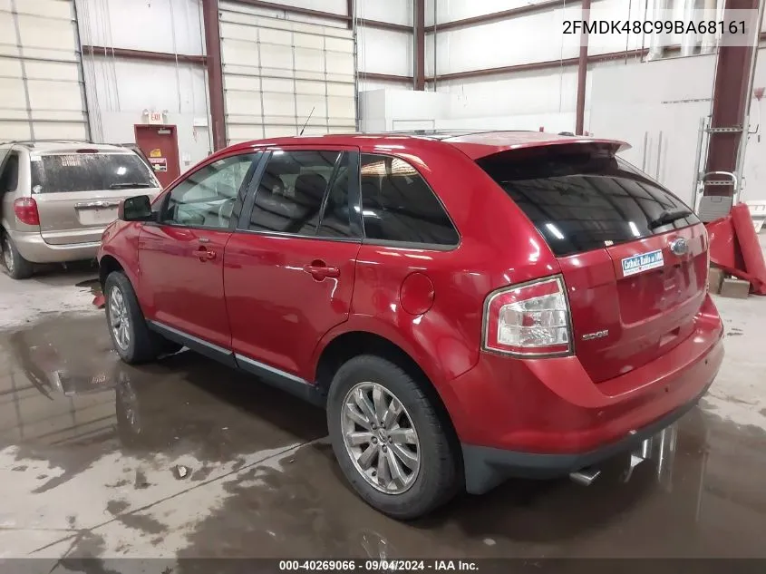 2009 Ford Edge Sel VIN: 2FMDK48C99BA68161 Lot: 40269066