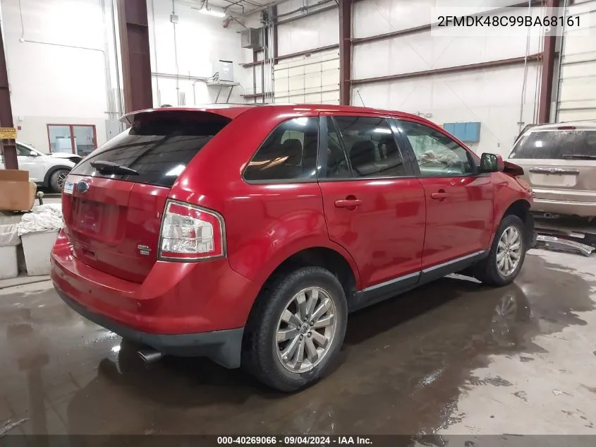 2009 Ford Edge Sel VIN: 2FMDK48C99BA68161 Lot: 40269066