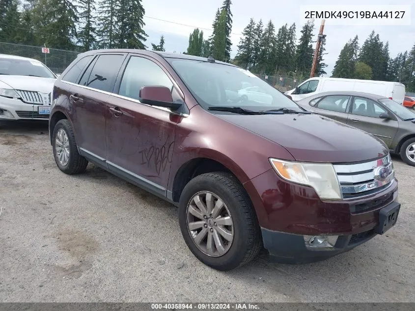 2FMDK49C19BA44127 2009 Ford Edge Limited