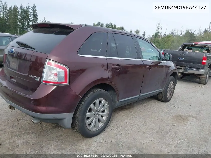 2009 Ford Edge Limited VIN: 2FMDK49C19BA44127 Lot: 40358944