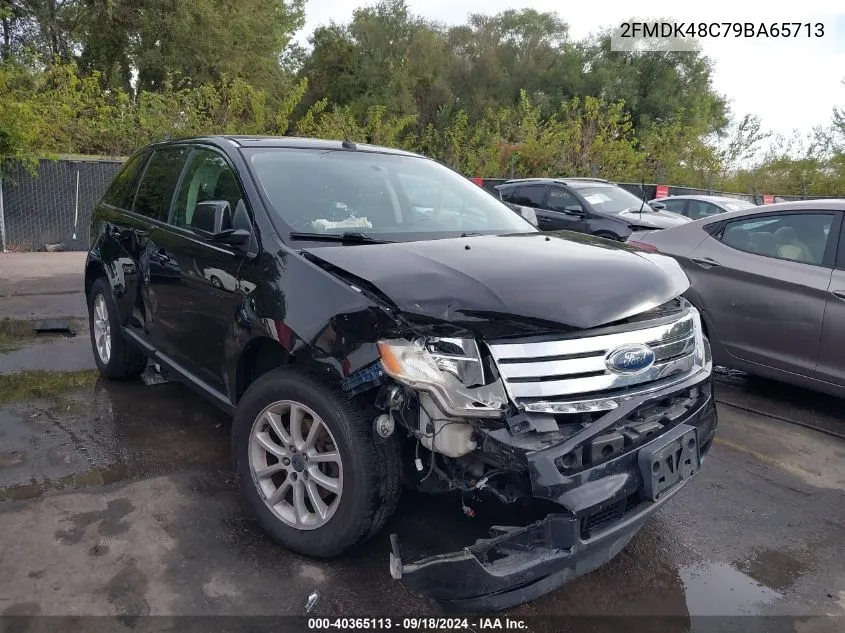 2009 Ford Edge Sel VIN: 2FMDK48C79BA65713 Lot: 40365113