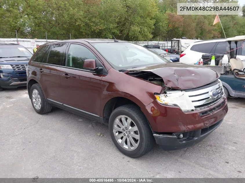 2009 Ford Edge Sel VIN: 2FMDK48C29BA44607 Lot: 40516495