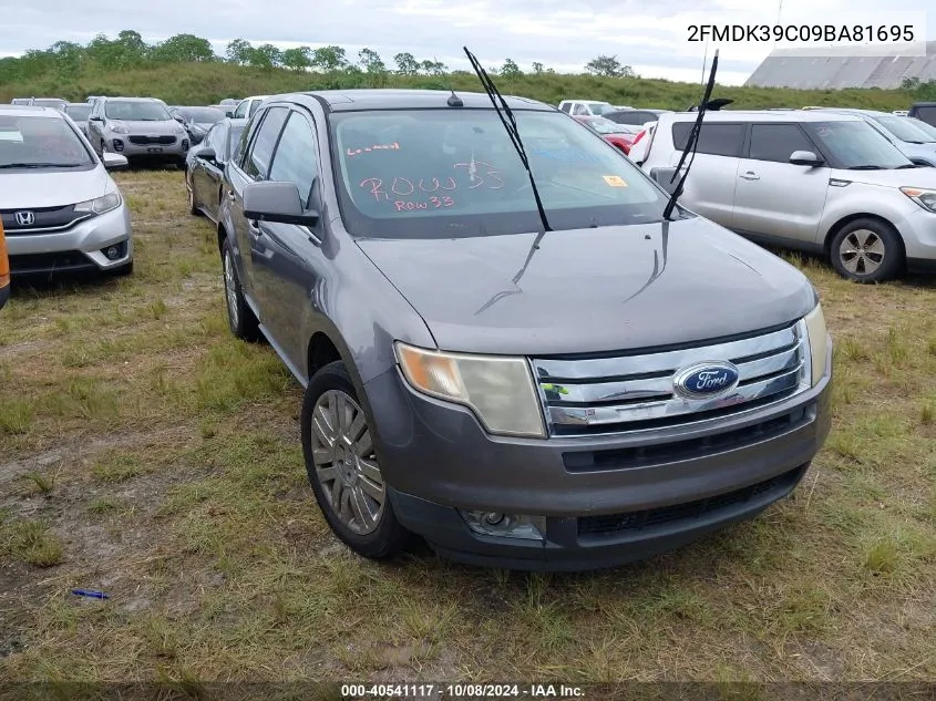 2009 Ford Edge Limited VIN: 2FMDK39C09BA81695 Lot: 40541117