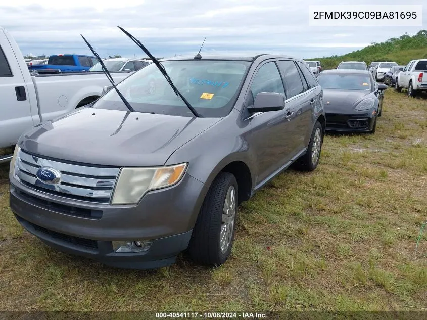 2009 Ford Edge Limited VIN: 2FMDK39C09BA81695 Lot: 40541117