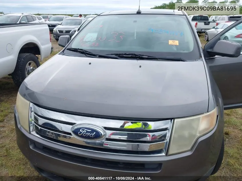 2009 Ford Edge Limited VIN: 2FMDK39C09BA81695 Lot: 40541117