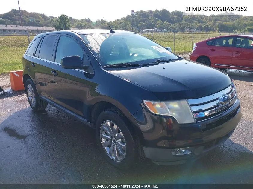 2009 Ford Edge Limited VIN: 2FMDK39CX9BA67352 Lot: 40561524