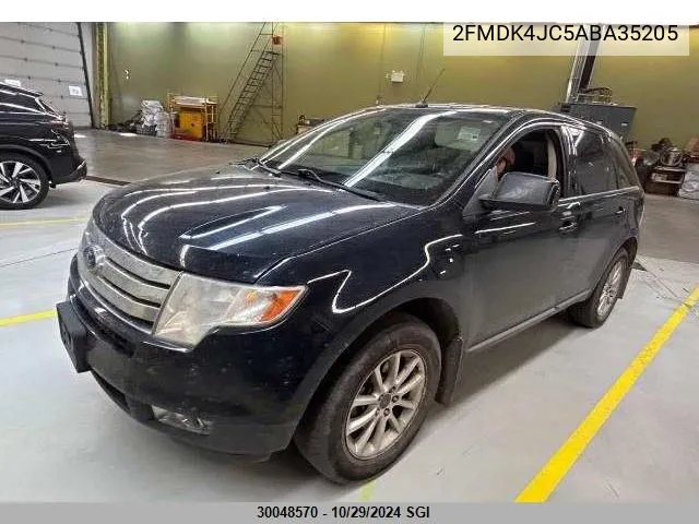 2010 Ford Edge Sel VIN: 2FMDK4JC5ABA35205 Lot: 30048570