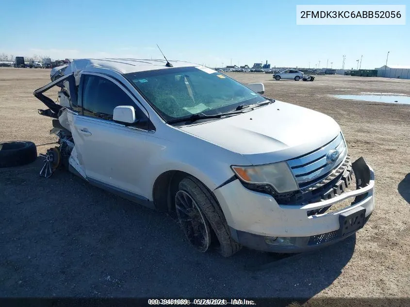 2010 Ford Edge Limited VIN: 2FMDK3KC6ABB52056 Lot: 39481089