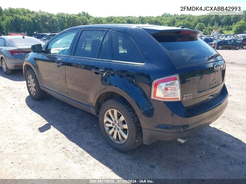 2FMDK4JCXABB42993 2010 Ford Edge Sel