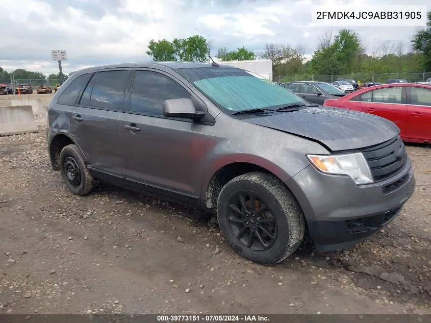 2FMDK4JC9ABB31905 2010 Ford Edge Sel