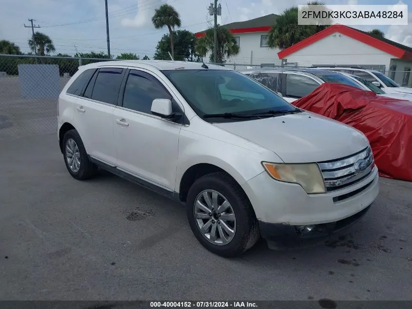 2010 Ford Edge Limited VIN: 2FMDK3KC3ABA48284 Lot: 40004152