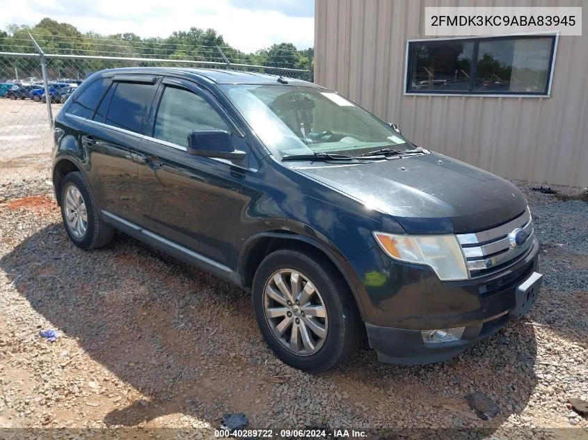 2010 Ford Edge Limited VIN: 2FMDK3KC9ABA83945 Lot: 40289722