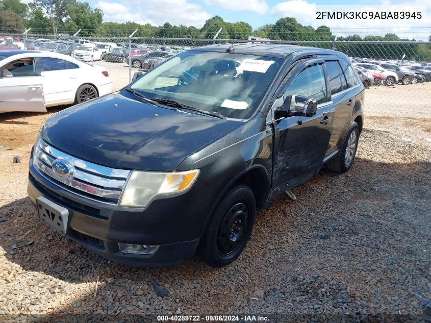 2010 Ford Edge Limited VIN: 2FMDK3KC9ABA83945 Lot: 40289722