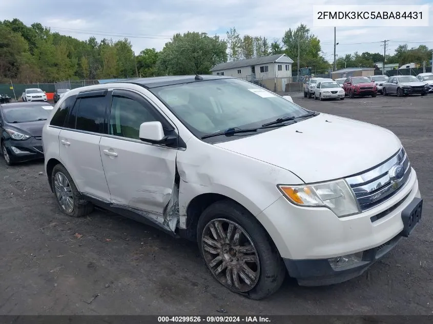 2010 Ford Edge Limited VIN: 2FMDK3KC5ABA84431 Lot: 40299526