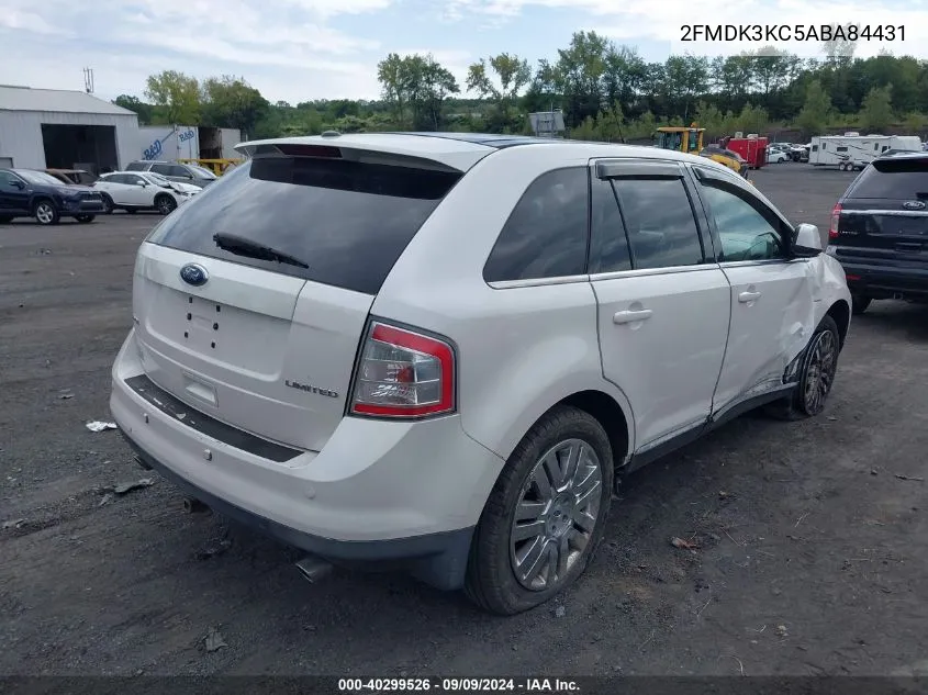 2FMDK3KC5ABA84431 2010 Ford Edge Limited