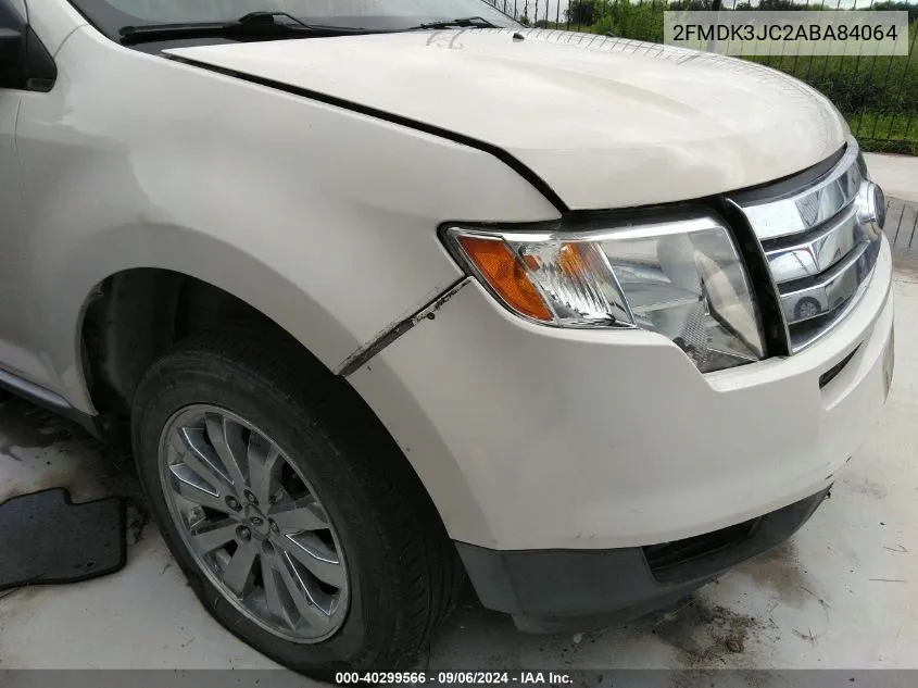 2FMDK3JC2ABA84064 2010 Ford Edge Sel