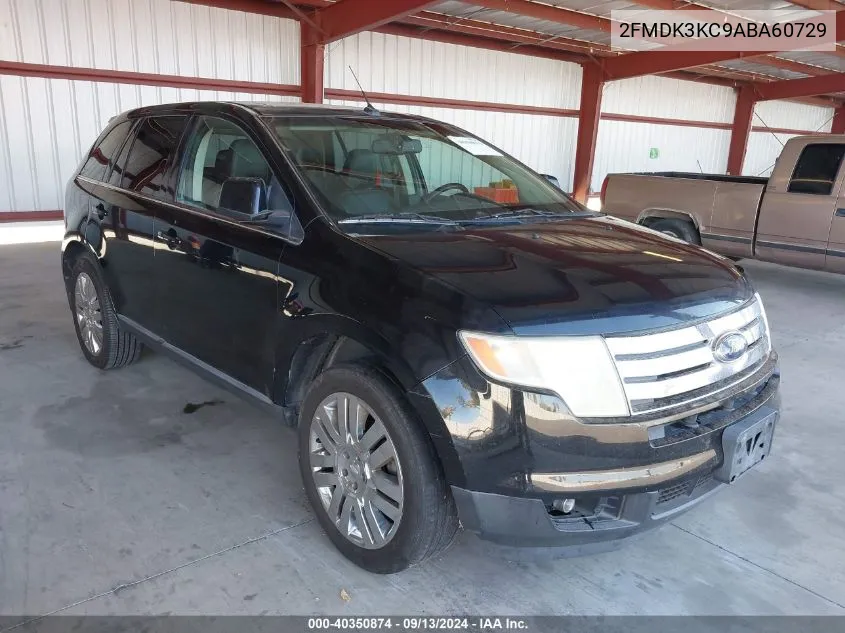 2010 Ford Edge Limited VIN: 2FMDK3KC9ABA60729 Lot: 40350874