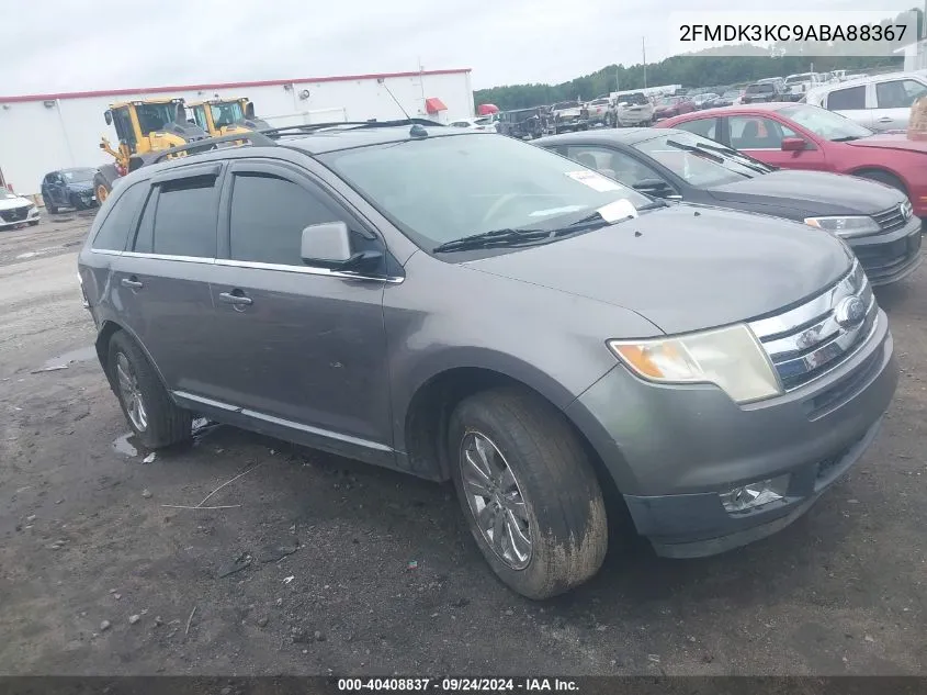 2010 Ford Edge Limited VIN: 2FMDK3KC9ABA88367 Lot: 40408837