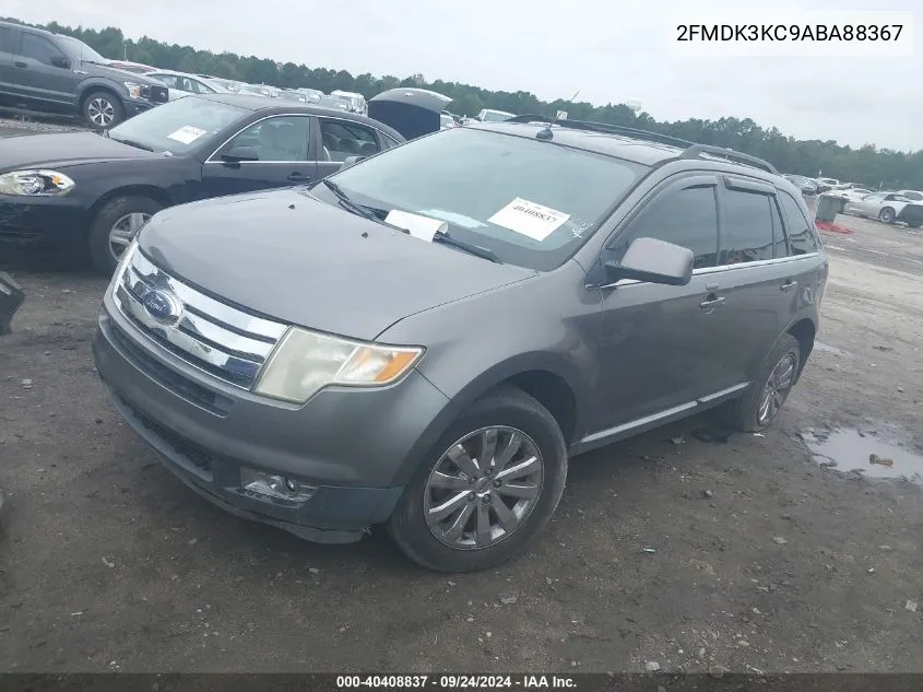 2010 Ford Edge Limited VIN: 2FMDK3KC9ABA88367 Lot: 40408837