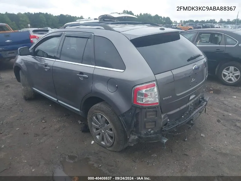 2010 Ford Edge Limited VIN: 2FMDK3KC9ABA88367 Lot: 40408837