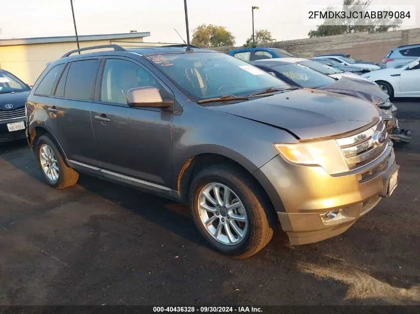 2010 Ford Edge Sel VIN: 2FMDK3JC1ABB79084 Lot: 40436328