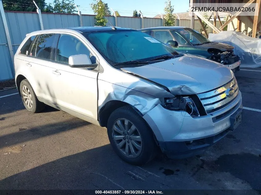 2010 Ford Edge Sel VIN: 2FMDK4JC9ABA62066 Lot: 40453857