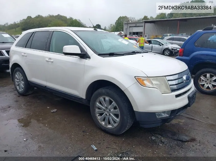 2010 Ford Edge Limited VIN: 2FMDK3KC9ABA33384 Lot: 40469413