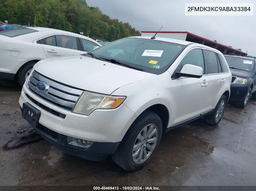 2010 Ford Edge Limited VIN: 2FMDK3KC9ABA33384 Lot: 40469413